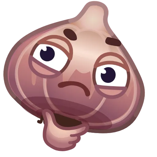 Стикер 9 Veggiemoji