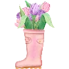 🌷 Эмодзи «Стикеры, эмодзи, обучение» для Telegram