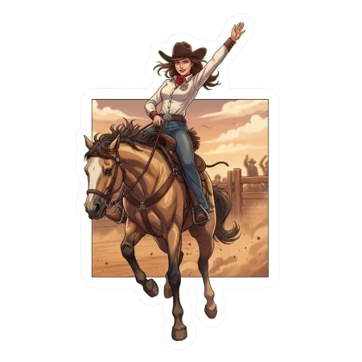 🔥 Стикер «Вестерн» для Telegram