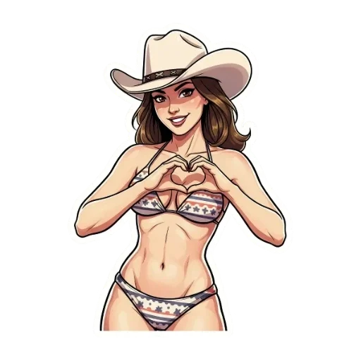 👄 Стикер «Вестерн» для Telegram