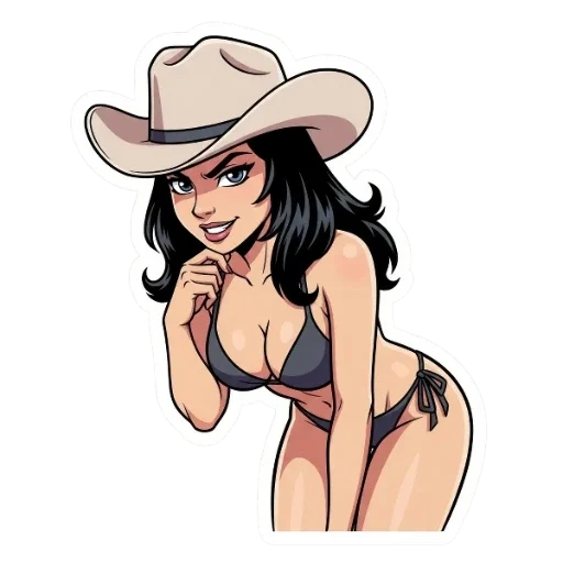 🍒 Стикер «Вестерн» для Telegram