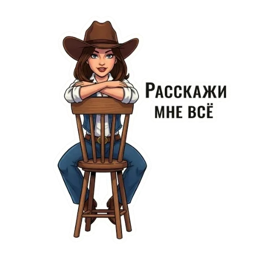 👋 Стикер «Вестерн» для Telegram
