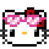 Стикер 15 Hawaii #status #cute #girl #pixel