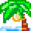 Стикер 11 Hawaii #status #cute #girl #pixel