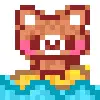 Стикер 32 Hawaii #status #cute #girl #pixel