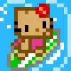 Стикер 16 Hawaii #status #cute #girl #pixel