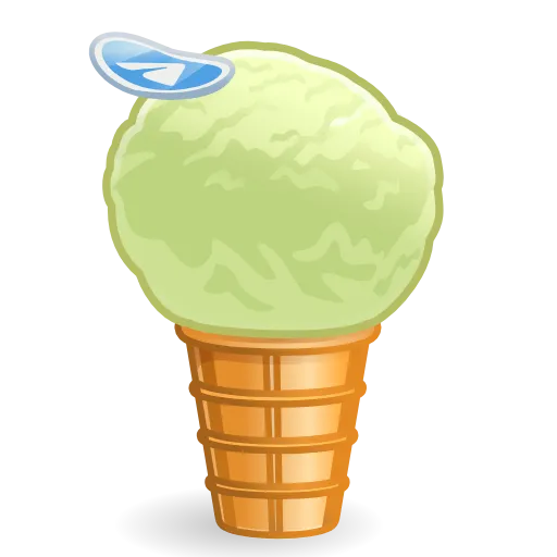 🍦 Стикер «Vice Cream» для Telegram