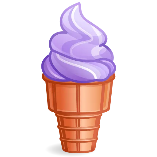 🍦 Стикер «Vice Cream» для Telegram