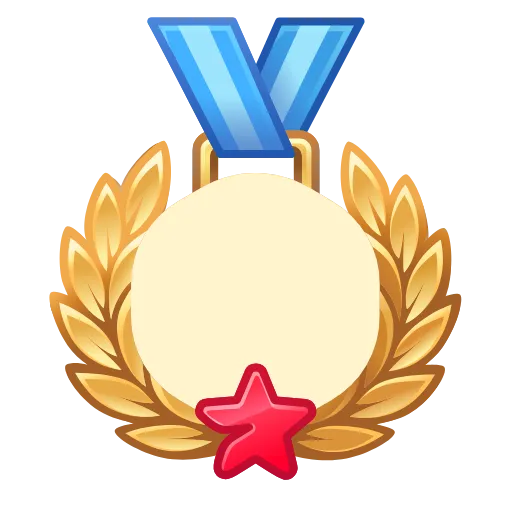 Стикер 19 Victory Medal