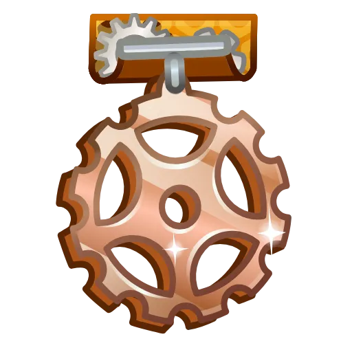 Стикер 14 Victory Medal