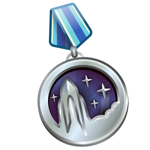 Стикер 18 Victory Medal
