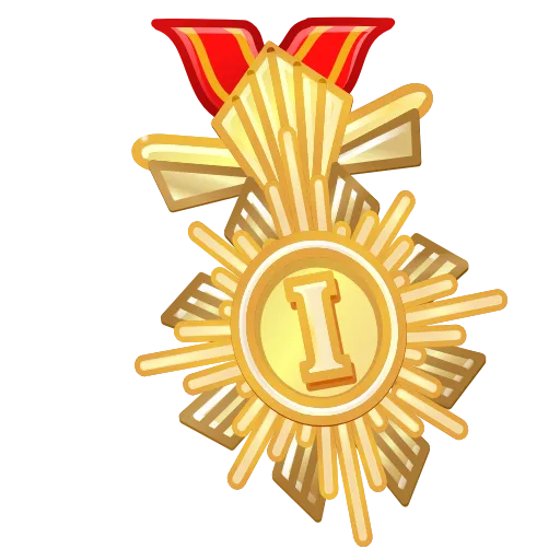 Стикер 29 Victory Medal