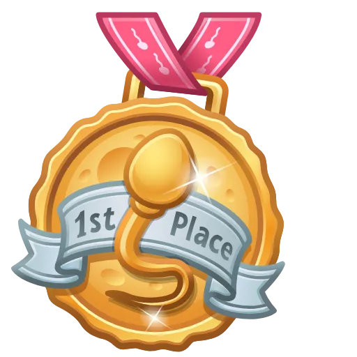 Стикер 50 Victory Medal