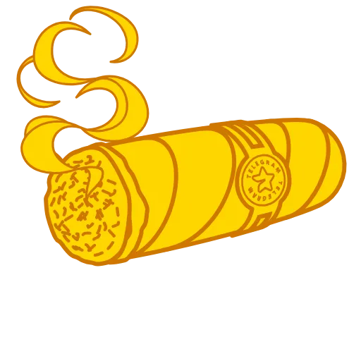 Стикер 30 Vintage Cigar