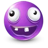 Стикер 49 Purple Face Emoji