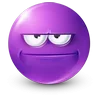 Стикер 24 Purple Face Emoji