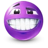 Стикер 38 Purple Face Emoji
