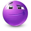 Стикер 4 Purple Face Emoji