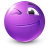 Стикер 2 Purple Face Emoji