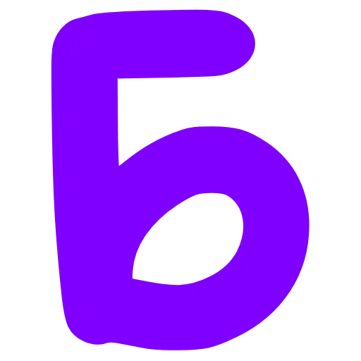 🔤 Эмодзи «Violet» для Telegram