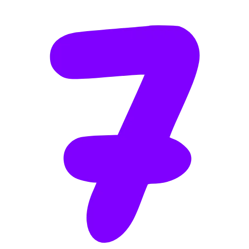 7️⃣ Эмодзи «Violet» для Telegram