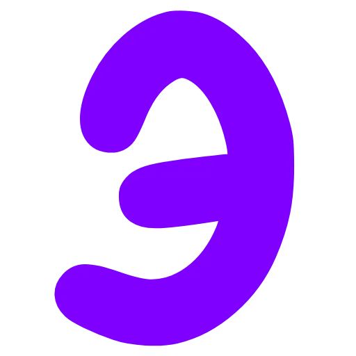🔤 Эмодзи «Violet» для Telegram