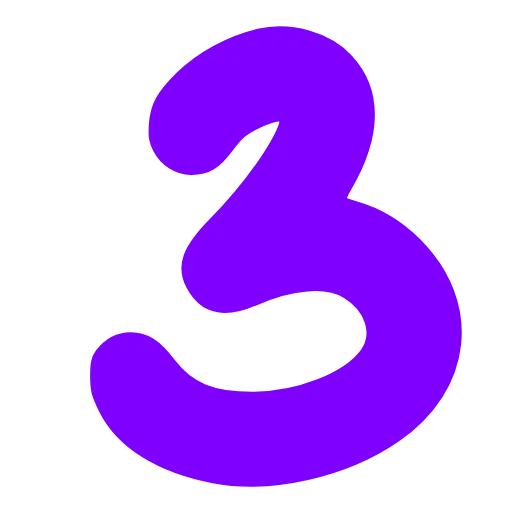 3️⃣ Эмодзи «Violet» для Telegram