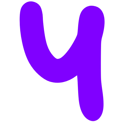 🔤 Эмодзи «Violet» для Telegram