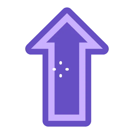 💜 Эмодзи «Фиолетовый набор букв, с анимацией» для Telegram
