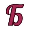 😃 Эмодзи «Вишнёвая сказка - бордовые буквы» для Telegram