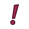 😃 Эмодзи «Вишнёвая сказка - бордовые буквы» для Telegram