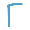 😁 Эмодзи «Синие буквы, цветы, иконки» для Telegram