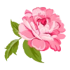 🌸 Эмодзи «Синие буквы, цветы, иконки» для Telegram