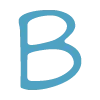 😄 Эмодзи «Синие буквы, цветы, иконки» для Telegram