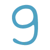 9️⃣ Эмодзи «Синие буквы, цветы, иконки» для Telegram