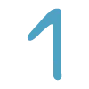 1️⃣ Эмодзи «Синие буквы, цветы, иконки» для Telegram