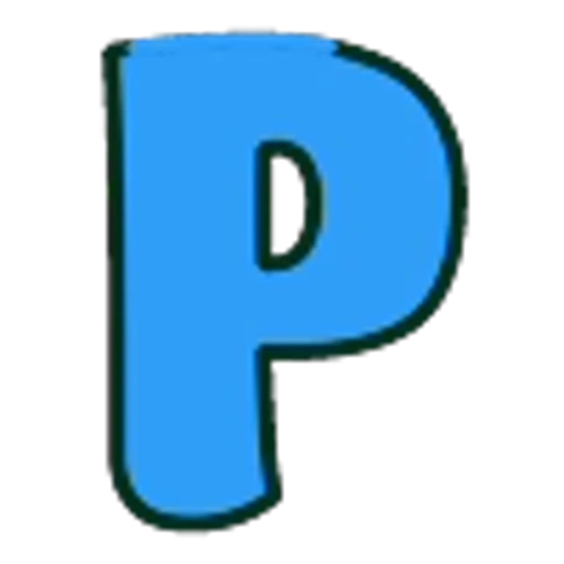 😋 Эмодзи «Буквы с переливающимся градиентом» для Telegram