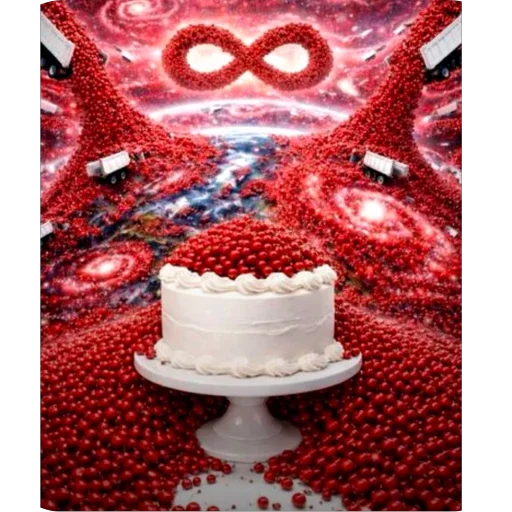 🫥 Стикер «вишенка на cake» для Telegram