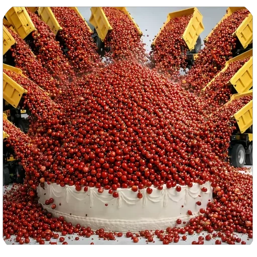 🫥 Стикер «вишенка на cake» для Telegram