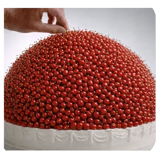 🫥 Стикер «вишенка на cake» для Telegram