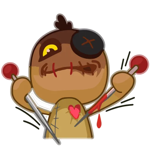 😈 Эмодзи «VooDoo» для Telegram