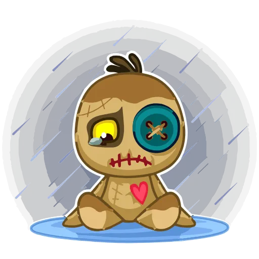 😔 Эмодзи «VooDoo» для Telegram