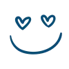 💙 Эмодзи «Синие буквы, иконки» для Telegram