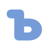 💙 Эмодзи «Синие буквы, иконки» для Telegram