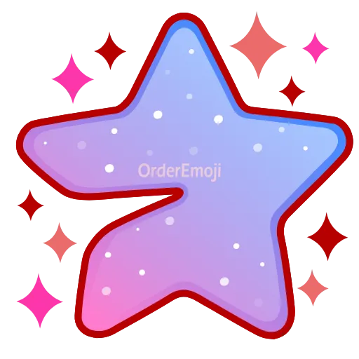 Стикер 3 Stars #emoji #status