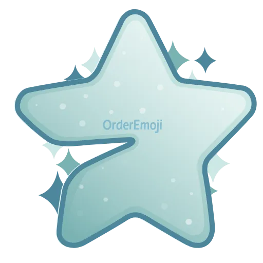 Стикер 15 Stars #emoji #status