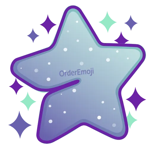 Стикер 21 Stars #emoji #status