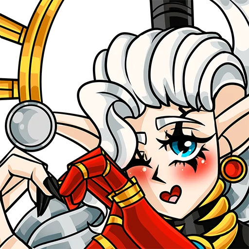 ❤️ Стикер «Warhammer 40k - Alna Dark» для Telegram