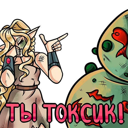 😖 Стикер «Warhammer 40k - Alna Dark» для Telegram