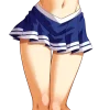 👙 Эмодзи «waifu» для Telegram